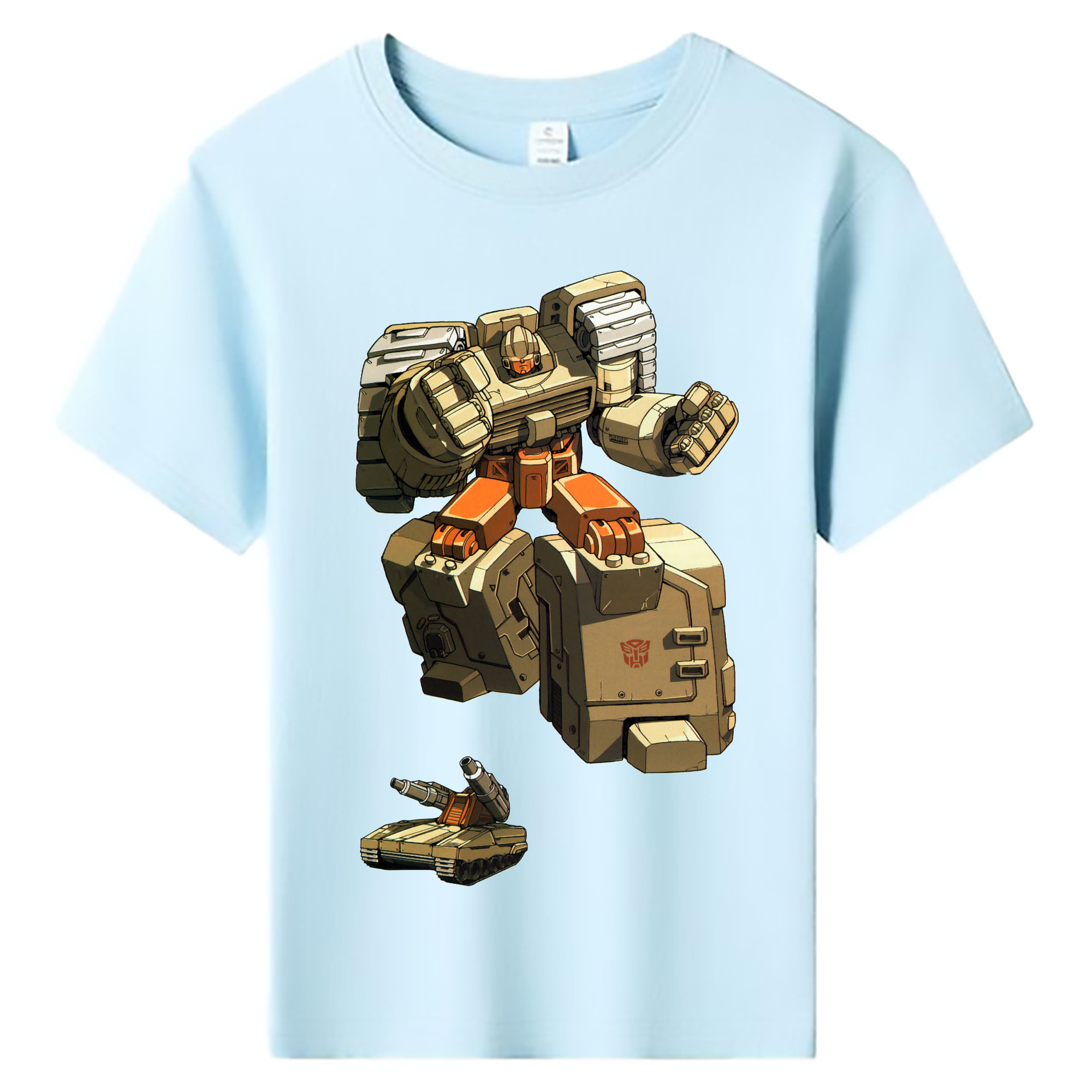 （画像用）  綿100％キッズTシャツ（フロントプリント）